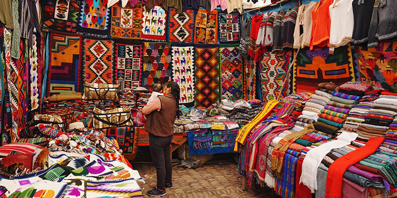 gran mercado artesanal tesoros del inca