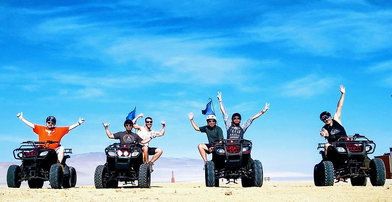 paracas turismo - quadriciclo